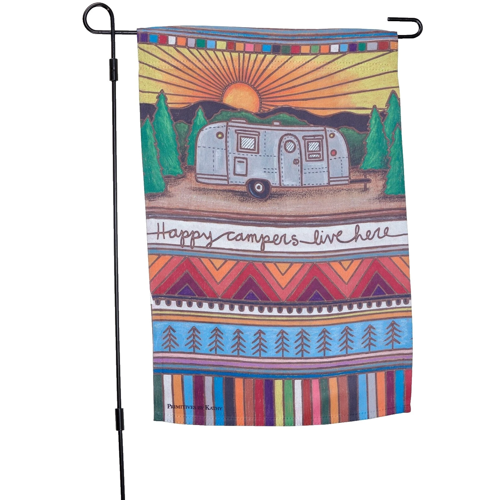 100% Polyester Camping Yard & Garden Flags