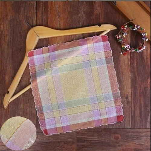 12pcs Womens Mixed Color Hankerchiefs Ladies Printed Handkerchief - Picture 3 of 8