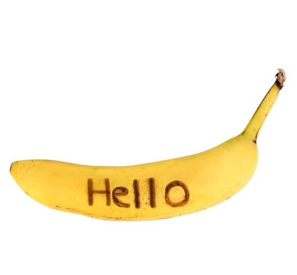 3 BANANA PEN / Magic MARKER Write Messages Draw on Bananas Novelty