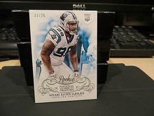 National Treasures Rookie Parallel Base Card Panthers Star Lotulelei 23/25  2013