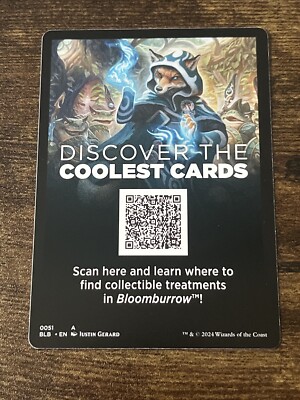 Intrepid Rabbit 0002 Token Bloomburrow BLB MTG Magic The Gathering