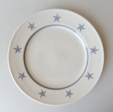 Vintage United States Lines Gray Stars Lamberton Sterling 7 3/4" Salad Plate F-5