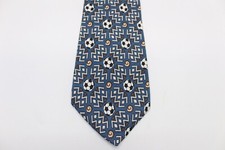 303) SIDELINES BY SOCCER MOM MENS TIE 100% SILK MADE IN USA