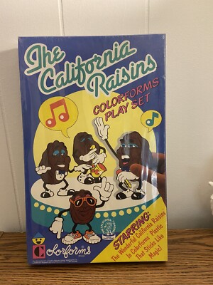 Vintage 1987 California Raisins Colorforms Playset (Sealed), New | eBay
