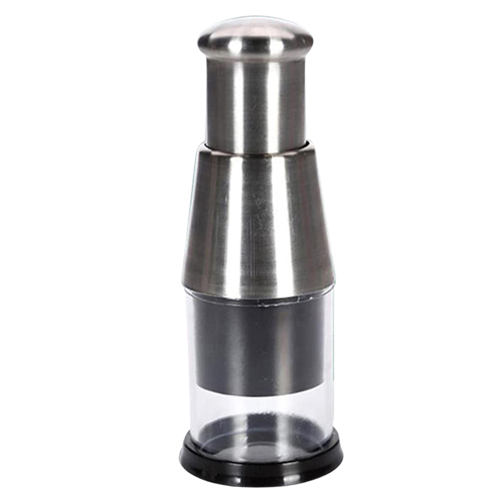 Manual Hand Press Garlic Onion Vegetable Food Chopper Cutter Processor Dicer-image