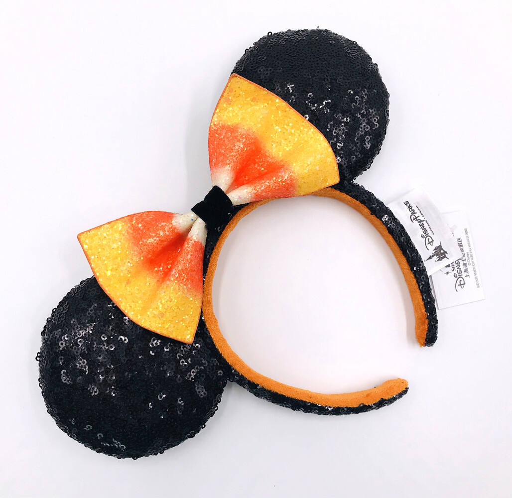 Disney Parks Candy Corn Sequin Ears Halloween Candy Corn DisneyParks Minnie Ears Sequins  main image 2