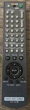 GENUINE Sony RMT-V501 Remote Control DVD VCR Combo SLV-D100 SLV-D300 SLV-D300P
