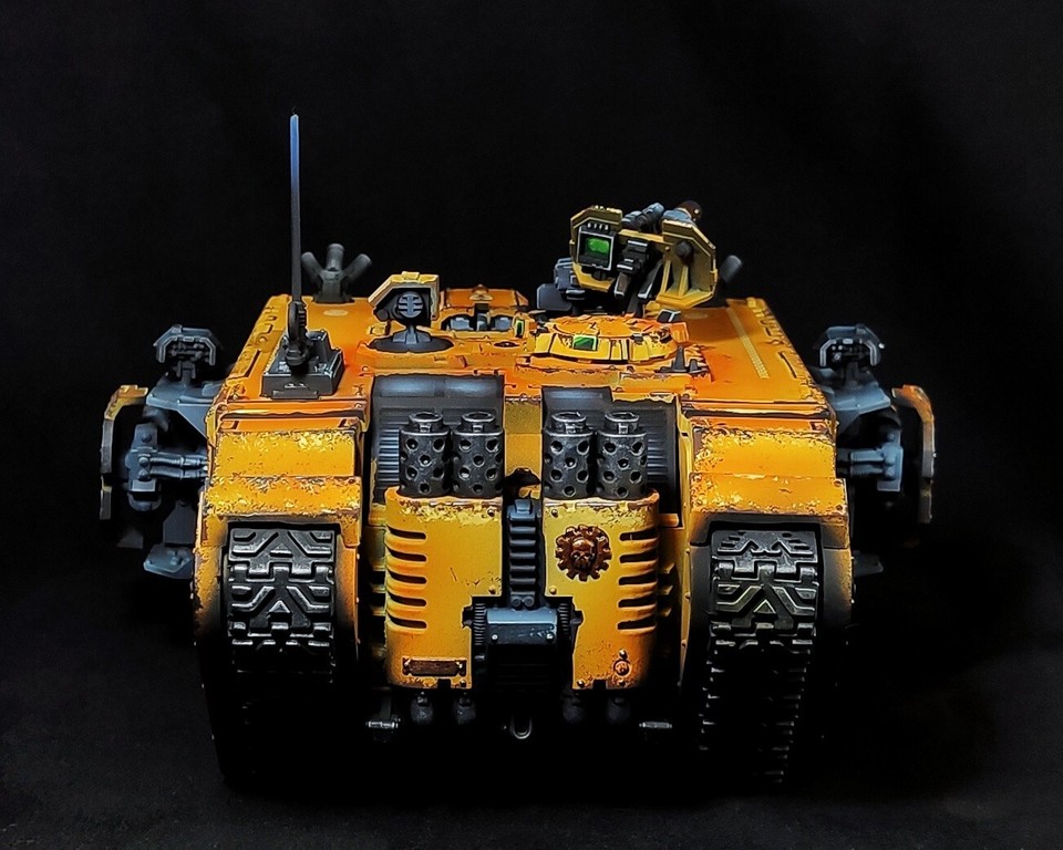 Black Templars Land Raider Redeemer painted Warhammer 40k Primaris ...