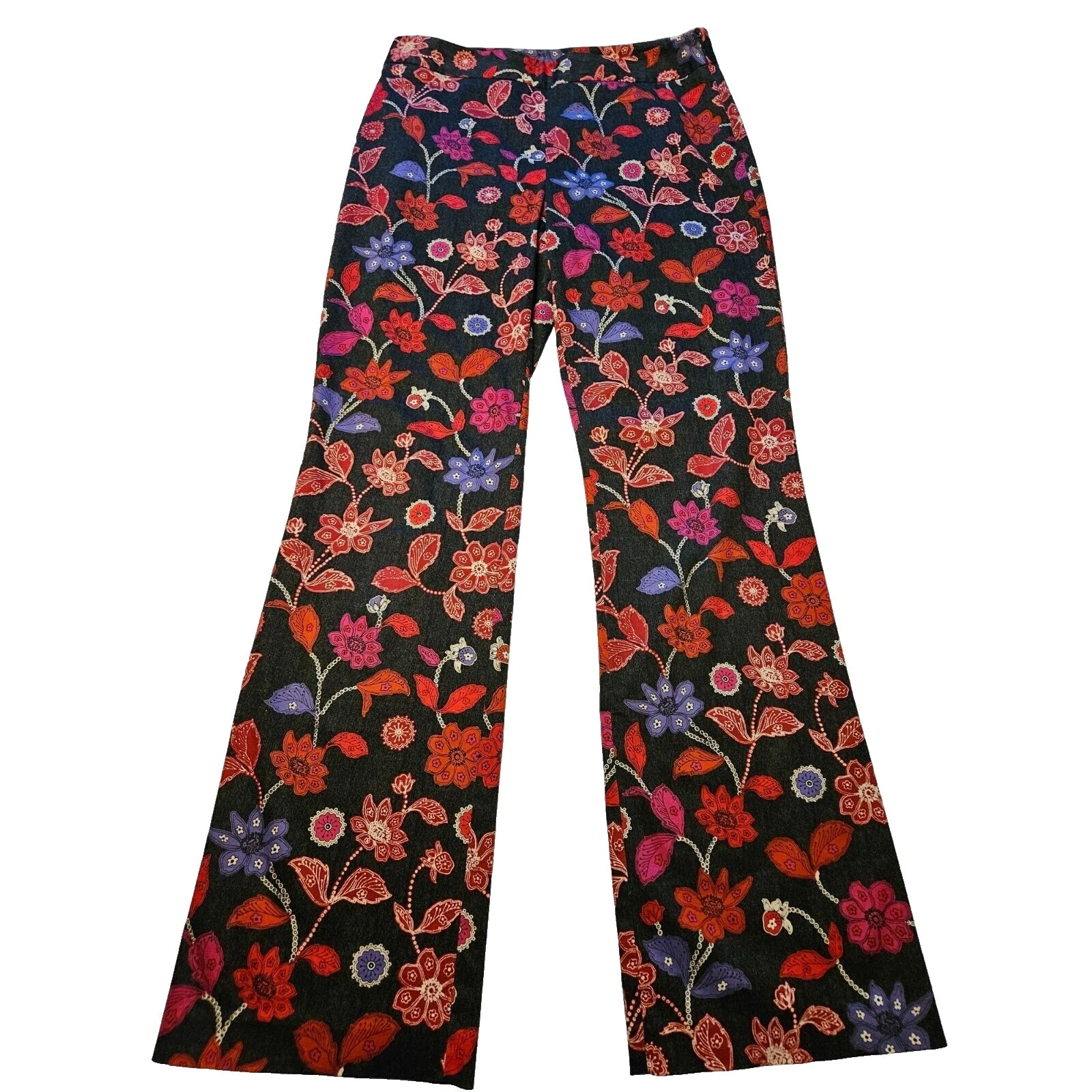 Sigrid Olsen Floral Cotton Pants for Women