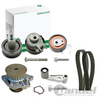 Ina ZAHNRIEMEN-SATZ + Wasserpumpe Passend FüR Seat Leon Toledo Vw Bora Golf