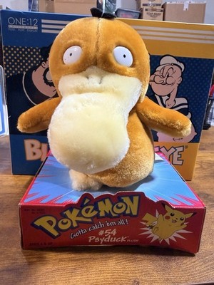 1999 Hasbro Pokemon Psyduck Plush Sealed In Original Box