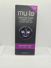 Rhinomed Mute Nasal Dilator for Snore Reduction - Anti-Snoring Starter Pack