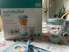Nutri Baby Bullet Blender with Cups and Storage Natural Food Accessories