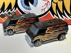 Lot of 2 1975 Hot Wheels Super Van Redline And Blackwall Variations Near Mint!