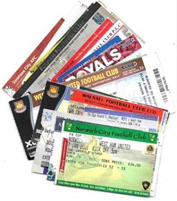West Ham United - Tickets - Home/Aways - Choose From List - 1996- 2013 (97)