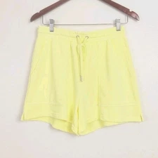 C&C California Women's Small Sunwashed French Terry Shorts Lounge Comfy Relaxed