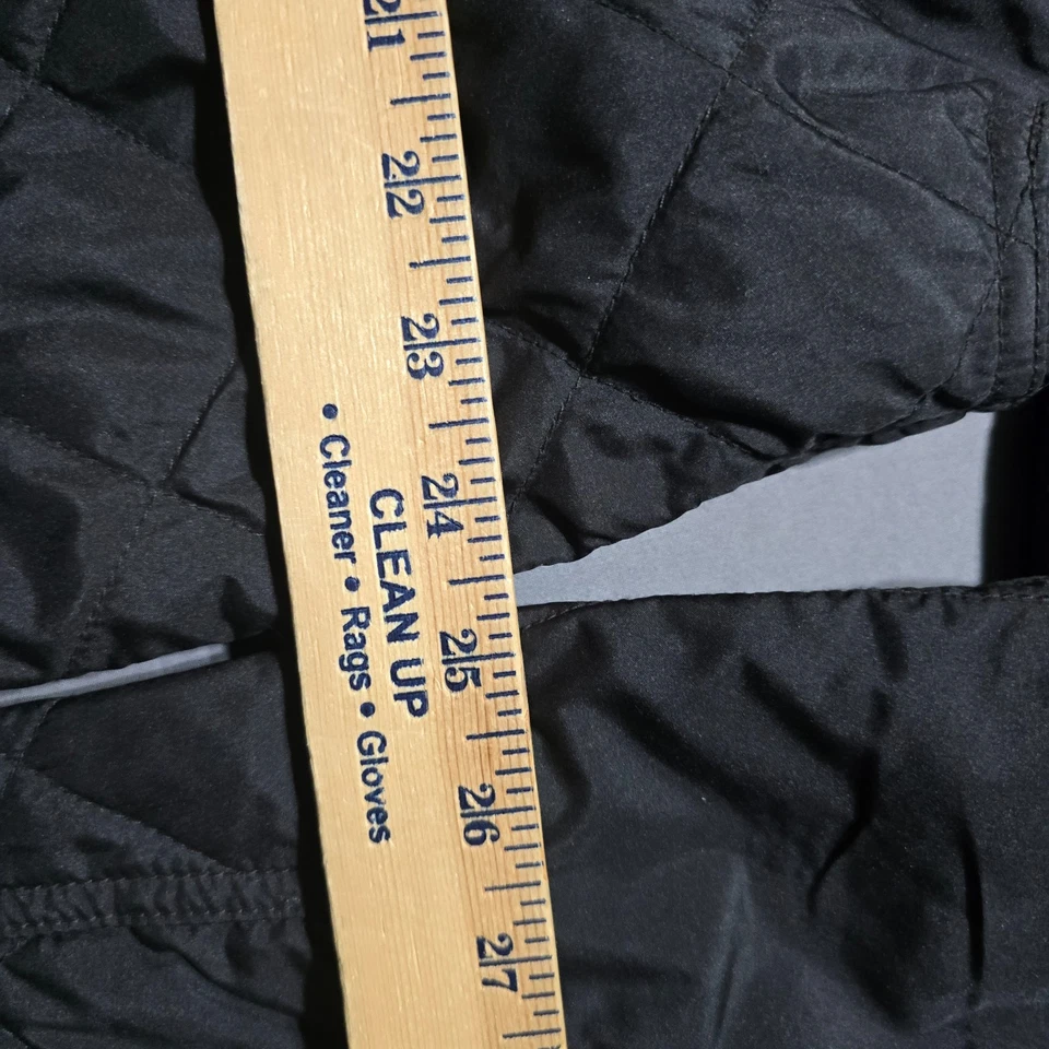 Chaqueta acolchada de golf Cutter & Buck exterior poliéster negra para hombre XL cremallera a presión Foto 3 de 4