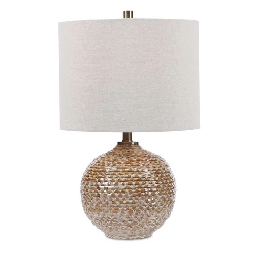 Lagos - 1 Light Table Lamp - 14 inches wide by 14 inches deep Lamps Uttermost - Picture 1 of 8