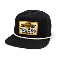 AMERICAN NEEDLE Chevrolet Trucks Wyatt Adjustable Snapback Trucker Baseball Hat