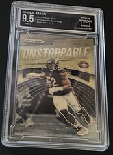 Khalil Mack 2019 Panini Prizm Unstoppable Gold Vinyl /5 Bears