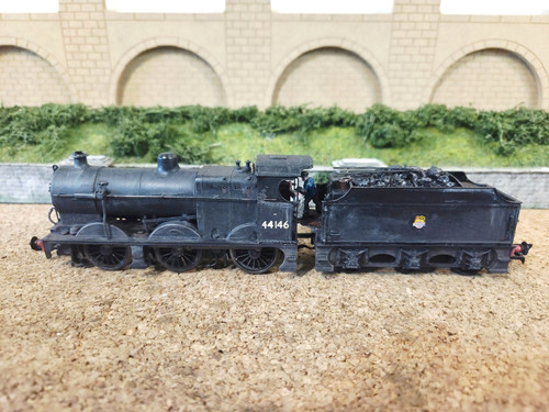 HORNBY RAILWAYS SPUR OO FOWLER KLASSE 4F 44146 DETAILLIERT & VERWITTERT | Condition: Used