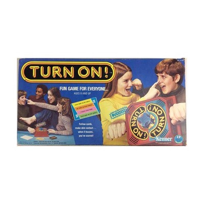 Kenner Boardgame Turn On! Box Fair/VG+