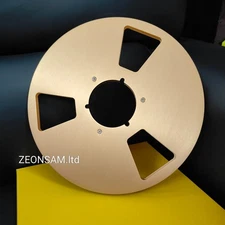 11"（283mm ） Empty Tape Reels For 1/4" Reel To Reel Tape Recorders （1 pcs gold）