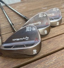 Taylormade Hi-Toe Wedges 60 / 58 / 54 Degree / brand new grips / regular shaft