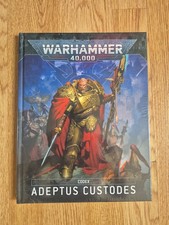 Warhammer 40k Adeptus Custodes Codex 10th Edition Games Workshop New Free P P