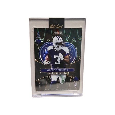 1/1  George Pickens B 2026  Wild Card 5 Card Draw Stacked Deck Black Tie 