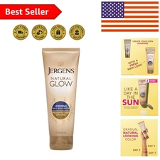 Natural Glow Firming Lotion - Gradual Self-Tanner for Medium to Tan Skin, 7.5oz