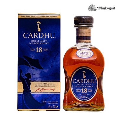 125,71 /L Cardhu 18 Jahre Speyside Single Malt Scotch Whisky 40%vol 0,7L