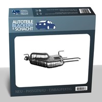 Auspuff Endtopf für Opel Vectra B + Caravan + CC