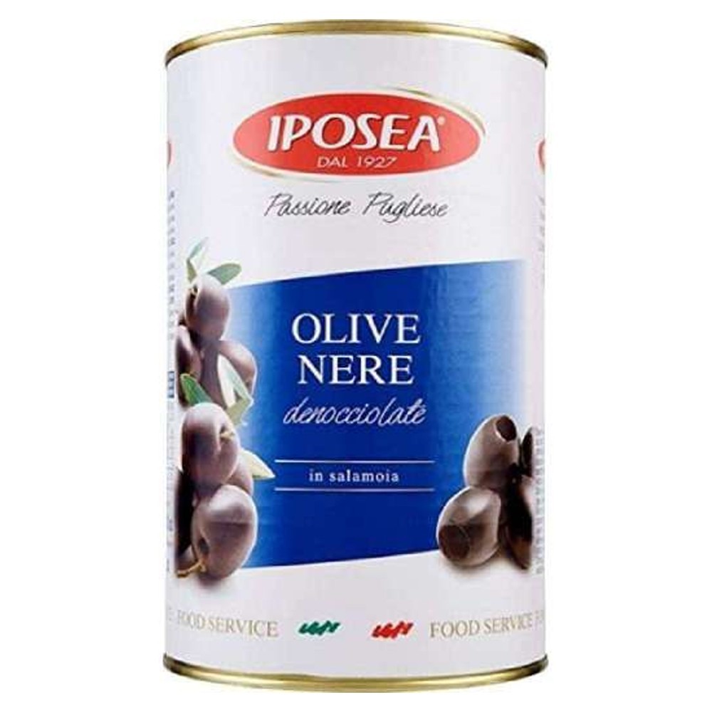 IPOSEA OLIVE NERE DENOCCIOLATE IN SALAMOIA 4,25 KG