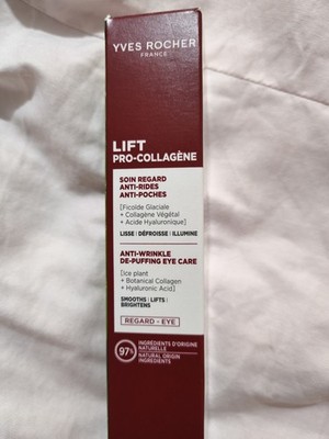 YVES ROCHER Lift Pro-Collagène Augenpflege gegen Falten und Tränensäcke 14ml NEU