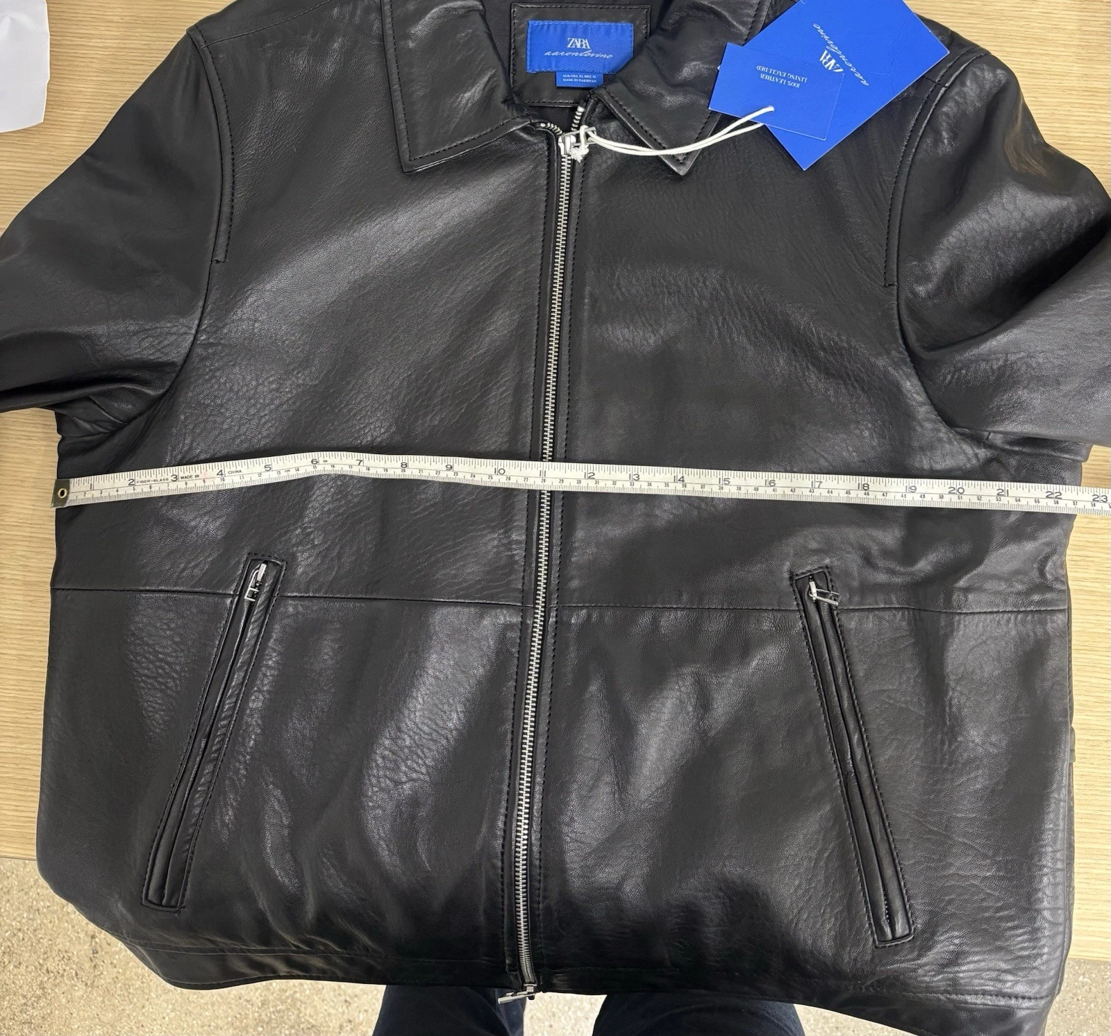 Zara X Aaron Levine Leather Jacket image 5