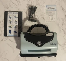 Sizzix Texture Boutique Embossing Machine Kit New Never Used