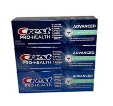 3 Pack Crest Pro-Health Advanced Gum Protection Toothpaste 3.5 OZ Exp: 04/2027