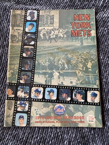 Vintage New York Mets 1970 Official Yearbook