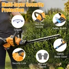 22" Cordless Hedge Cutter, High Speed, Battery Powered