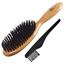 Kent LC22 Finest Hair Brushes for Women Detangler Dry Brush Made LC22, White