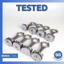 10-23 Range Rover Sport L494 5.0L S/C Engine Piston Connecting Rod Set of 8 OEM