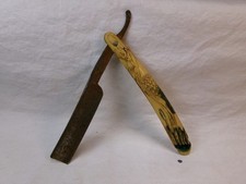 Vintage Diekmann's Special Hollow Ground Straight Razor  w/Stork ~ Germany