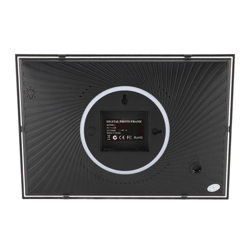 Digital Picture Frame LED Colorful Lights 10.1 Inch HD 1280x800 Touch Screen A A - Picture 6 of 12