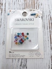 SWAROVSKI Create Your Style Xilion Bicone Mix 4mm Rainbow 24pc New