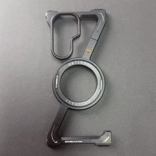 Aluminium Frame Case For Samsung Galaxy Z Fold7 Fold6 Magnetic Ring Holder Cover