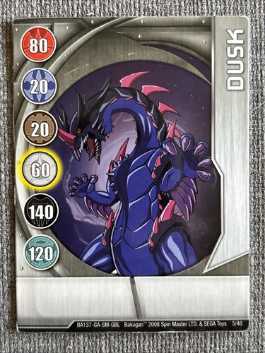 Bakugan: Battle Brawlers| Duskš„Silver Gate Card | 5/48 - Picture 3 of 4