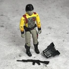 Vintage GI Joe Python Patrol Crimson Guard Figure Complete 1989 Hasbro ARAH
