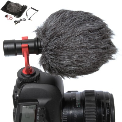 BOYA BY-MM1 Universal Shotgun Mic Microphone for Camera & Smartphones Iphone US