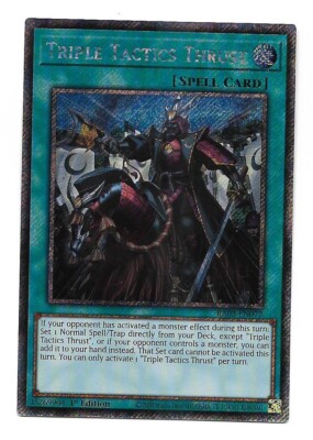 Triple Tactics Thrust - (RA03-DE072 - 1. Auflage - Platinum Secret Rare) - NM